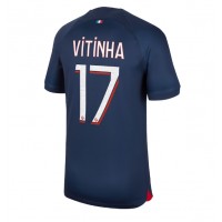 Camiseta Paris Saint-Germain Vitinha Ferreira #17 Primera Equipación 2023-24 manga corta